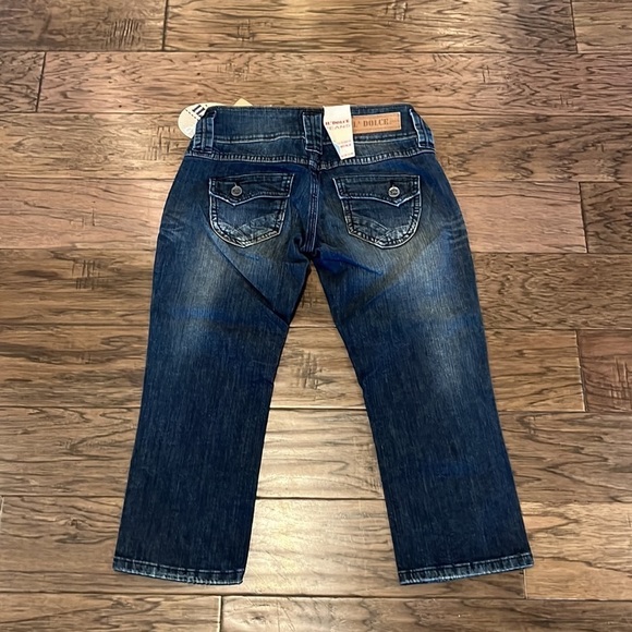 Il’ Dolce Jeans Low Rise Tessa Capri NWT Size 26 - Picture 1 of 16